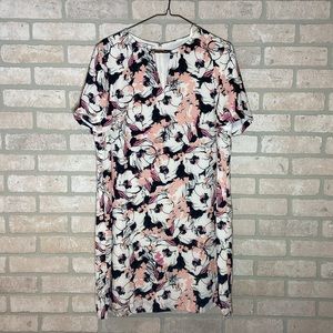 MNG Suit by Mango Women’s Multicolor Floral Print Shift Dress Size 8